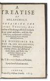 BRIGHT, TIMOTHY. A Treatise of Melancholy.  1613